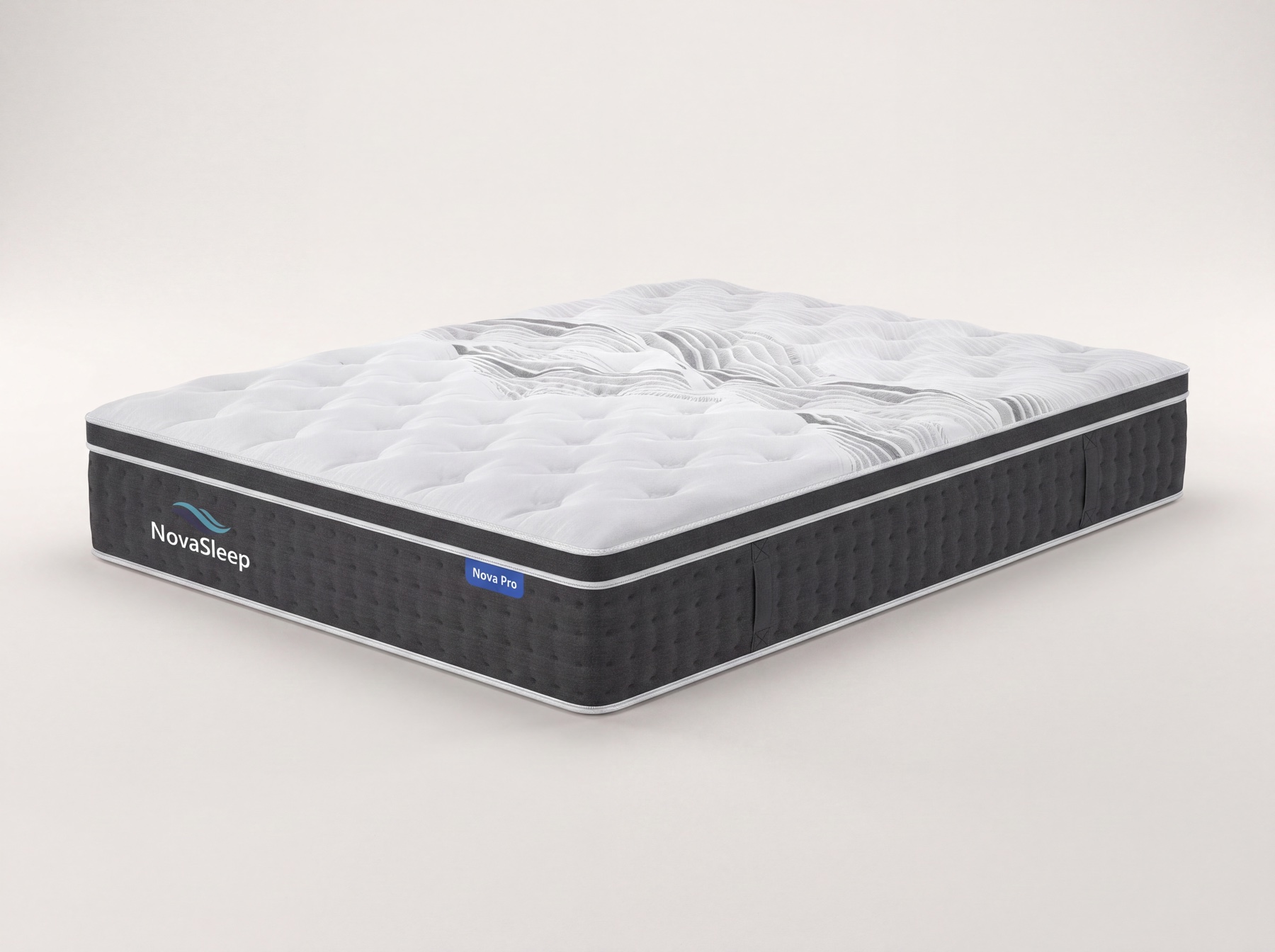 Nova Pro 1000 pocket memory foam mattress in a premium studio setting
